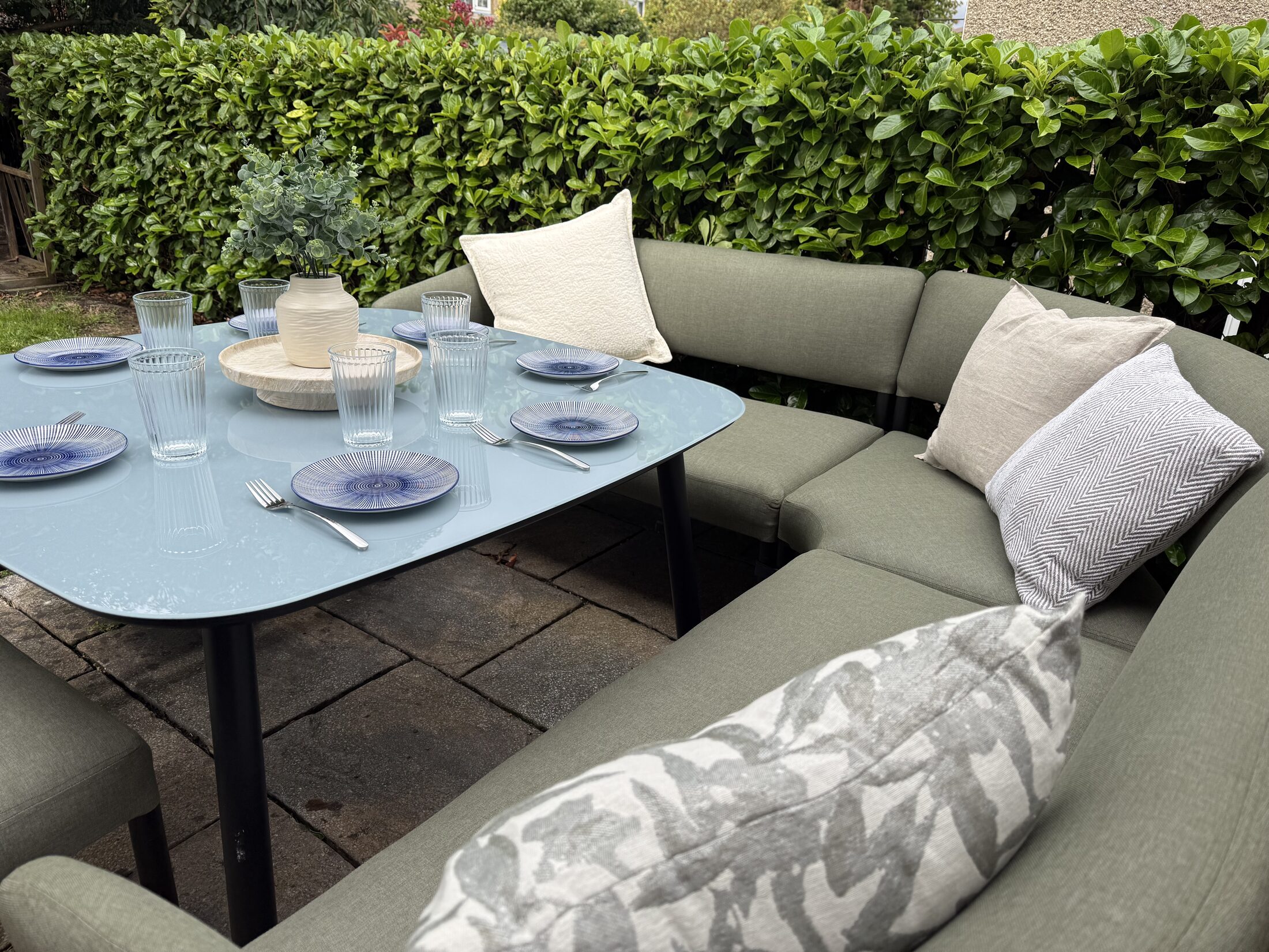 Patio and garden at 10 Cardan Drive